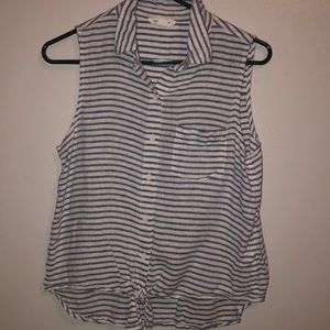 Light blue striped shirt